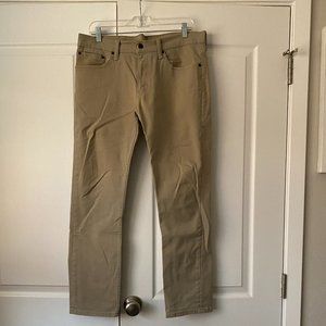 Men's Light Tan Levi's Jeans - 511s - Size 34x30